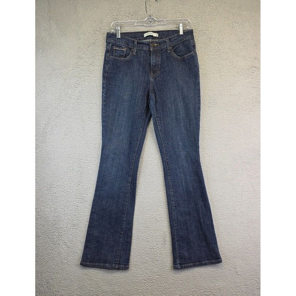 Levi's 515 Jeans Women's 8 M Bootcut‎ Mid Rise Dark Wash Western Rodeo Cowgirl - Picture 1 of 9